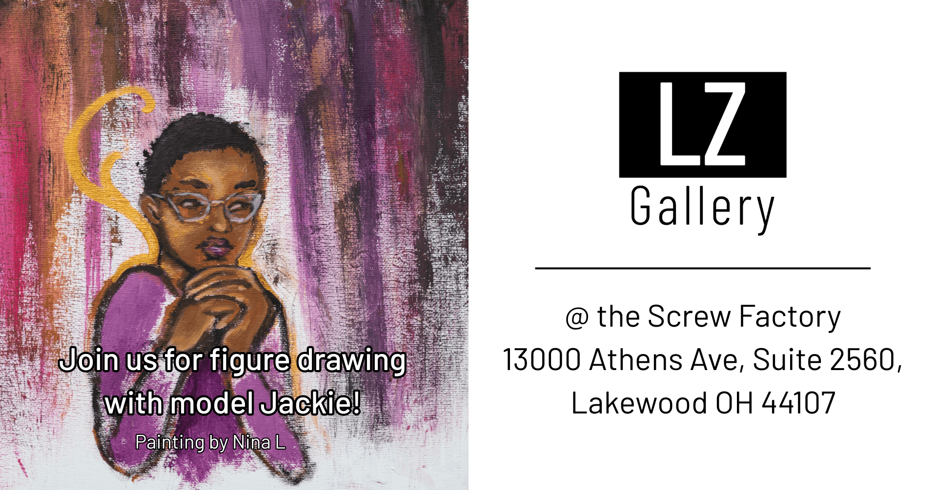 Uninstructed Figure Drawing Session (Long Pose) with model Jackie!