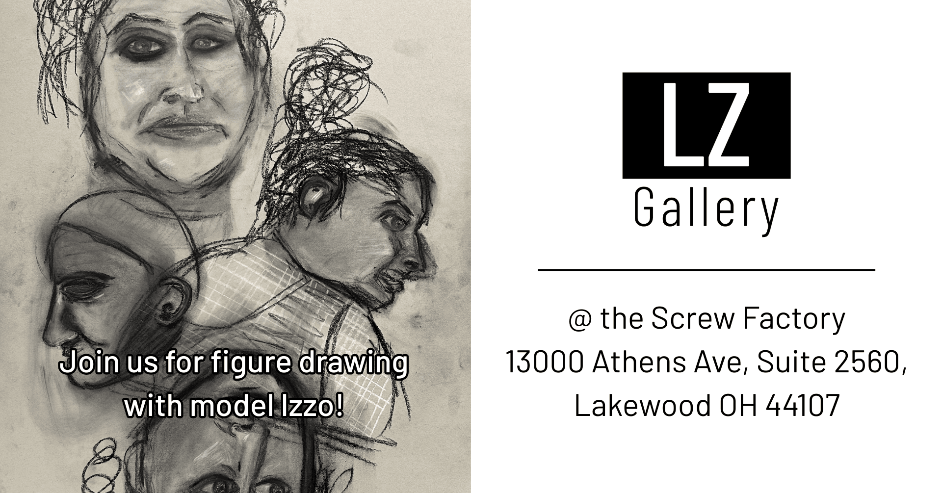 Uninstructed Figure Drawing Session (Short Pose) with model Izzo!