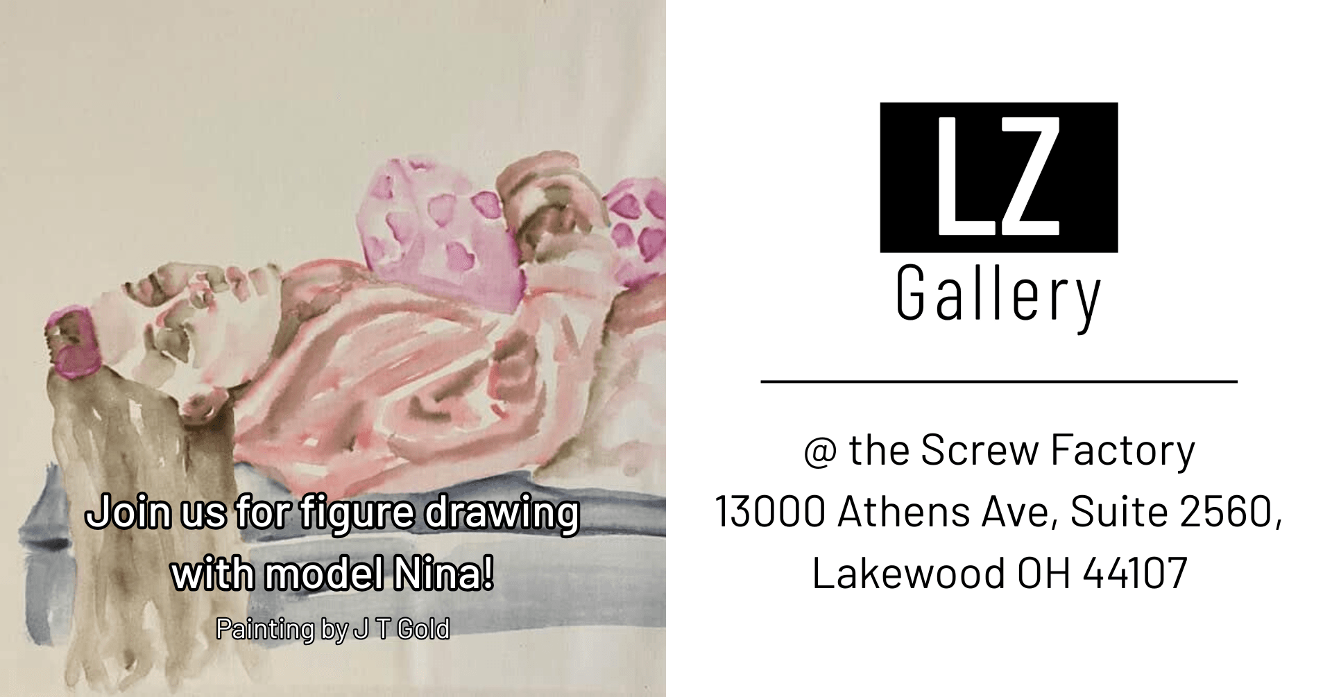 Uninstructed Figure Drawing Session (Short Pose) with model Nina!